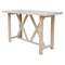 International Concepts Bar Height Table With 2 Slat Back Swivel Bar Stools - 30 in. Seat Height K-7228-42-S263SW-2 - alternate 3